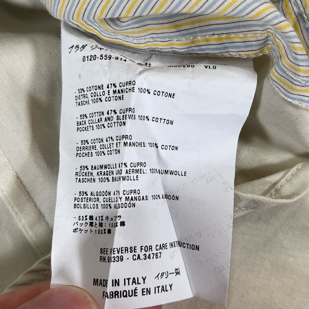 Miu Miu Mens Size Medium 42/16.5 Button Up Shirt … - image 3